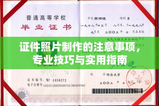 吉安证件照片制作的注意事项，专业技巧与实用指南
